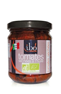 Ibo! Tomates séchées a l'huile bio 190g - 3946